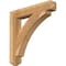 Ekena Millwork Thorton Craftsman Rough Sawn Bracket, Western Red Cedar, 4"W x 26"D x 26"H BKT04X26X26THR04RWR - alternate 1